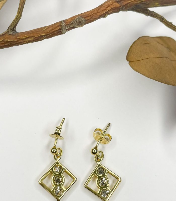 Mary plated earring