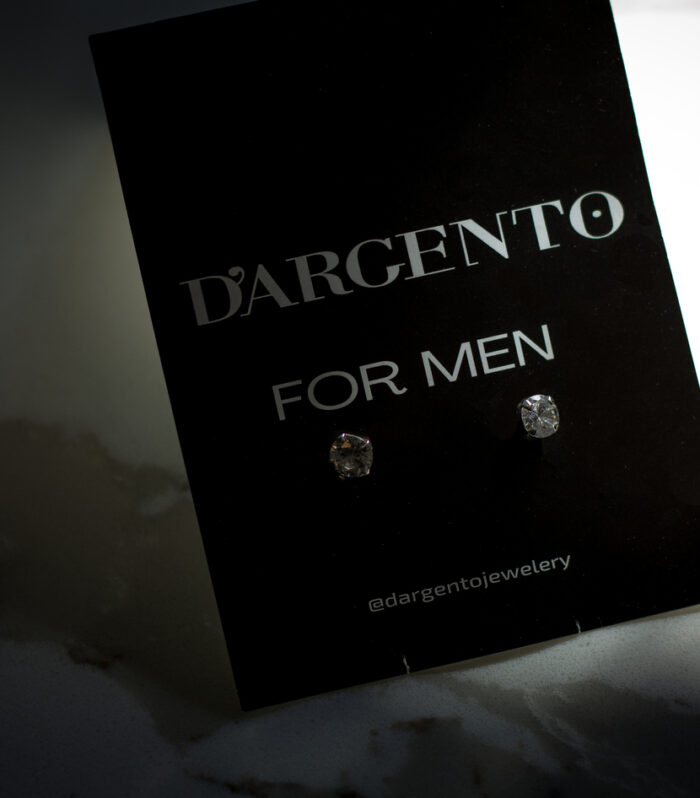 Mendium zirconia earring